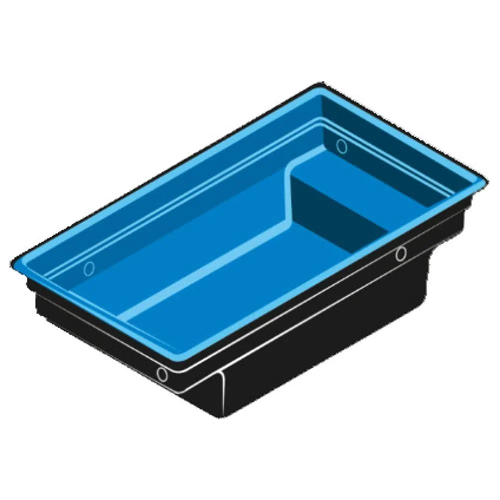 Ubbink Bassin préformé Quadra 520 L / 1500 L, Capacité 1500 L