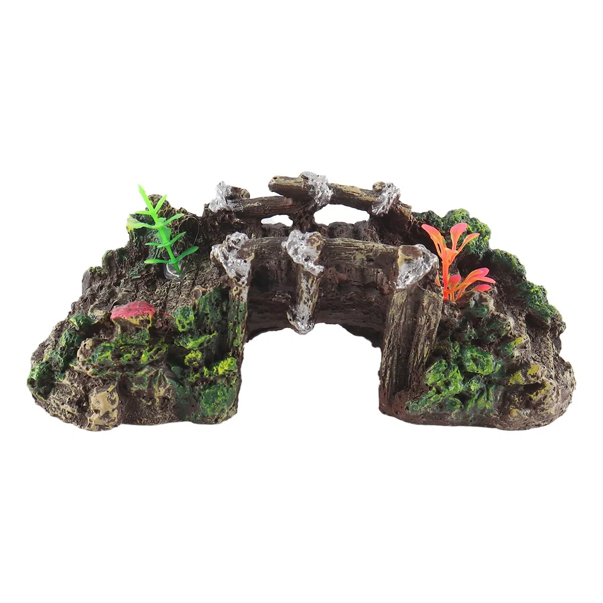 Pont paysager Miniature en résine, 1 pièce, pour environnements d'eau Douce, décorations de Jardin pour Maison de poupée à Faire soi-même