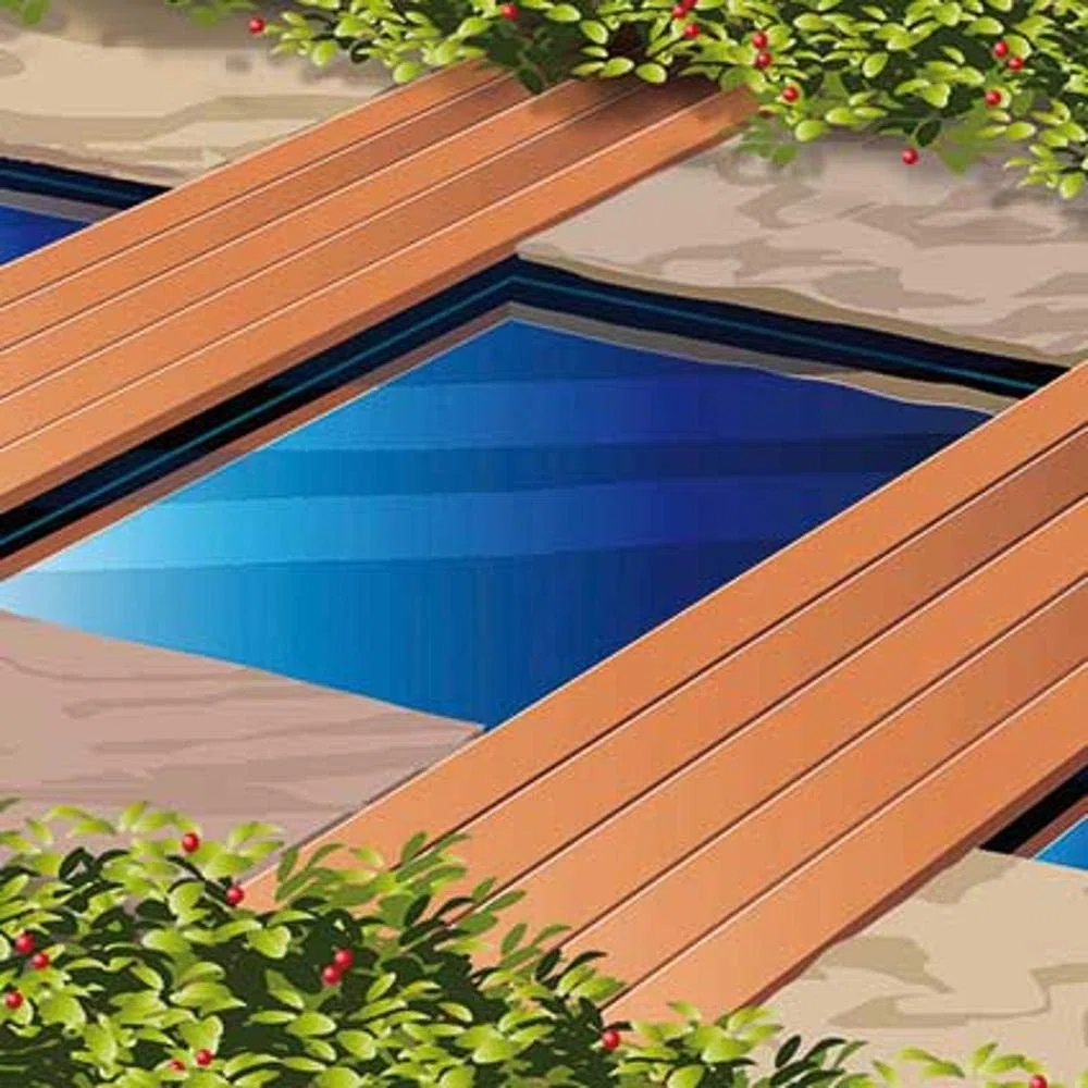 Ubbink Bassin préformé Quadra 520 L / 1500 L, Capacité 1500 L