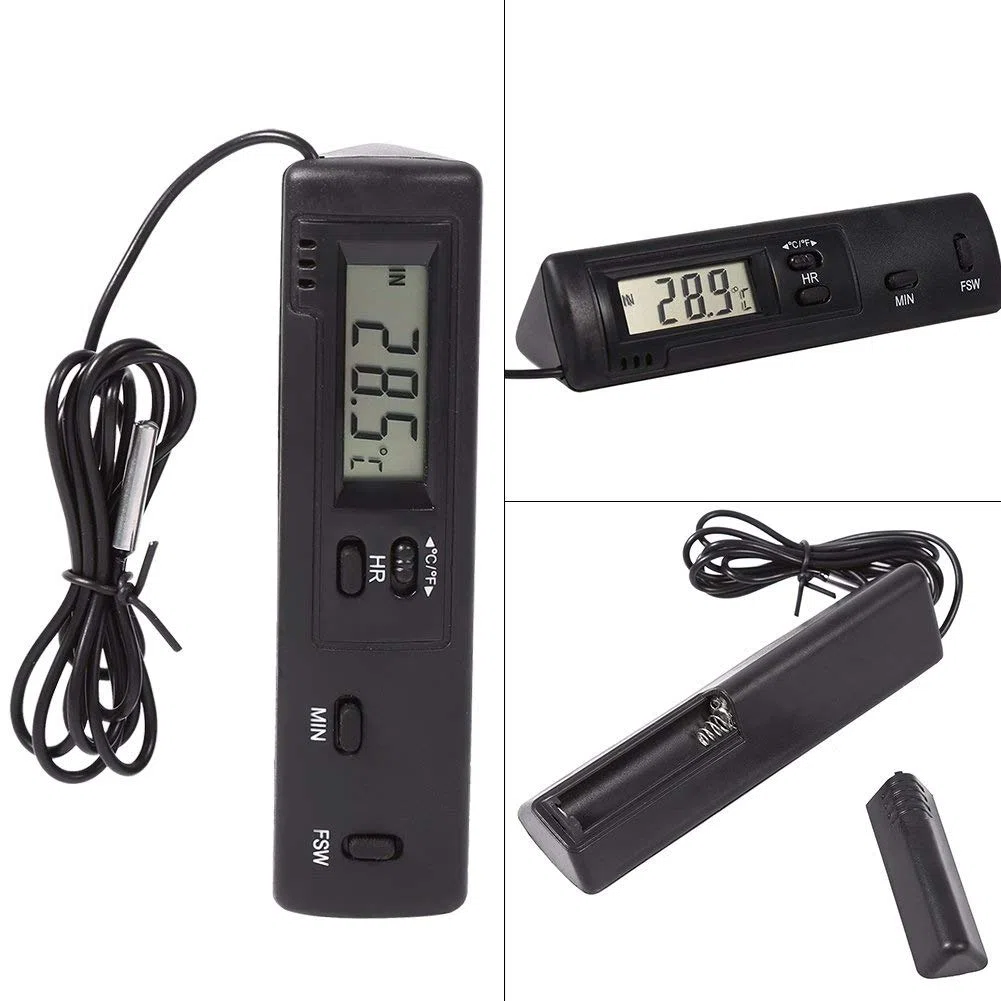Mini thermomètre numérique testeur d'humidité hygromètre jauge température mètre moniteur avec