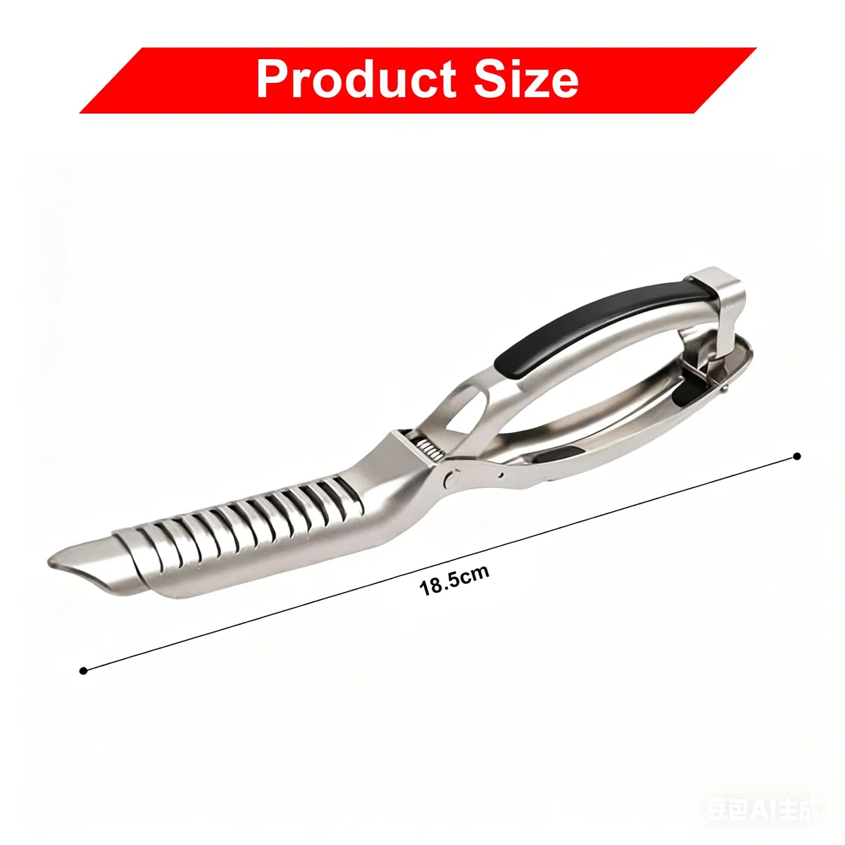 Outil pour Enlever la Membrane des Côtes, Accessoire Barbecue en Acier Inoxydable, pour Un Démembrage Facile, pour Préparation Rapide, Viandes Juteuses, Prise en Main Sûre