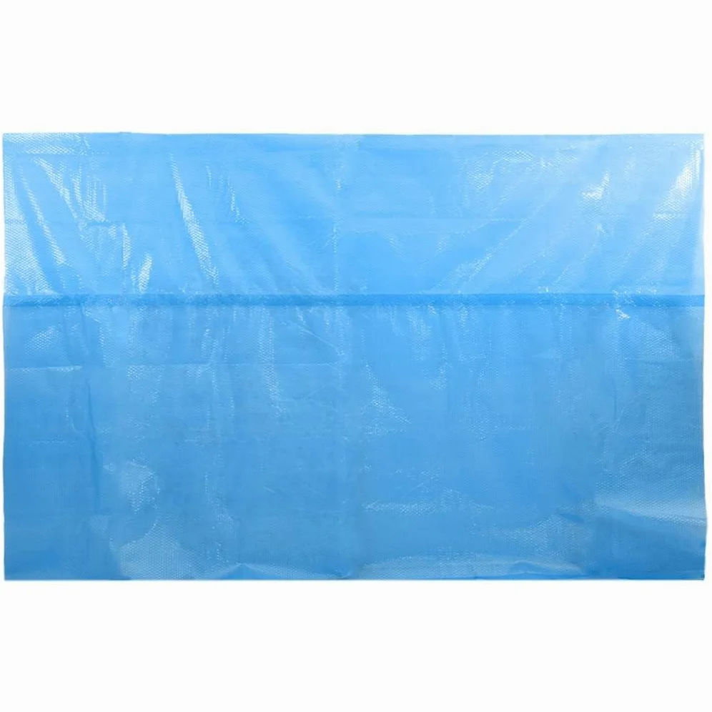 Couverture de Piscine rectangulaire 500x300 cm en Film PE Bleu avec Chambres à air, bâche Solaire épaisse pour Isolation Thermique, Protection hivernage