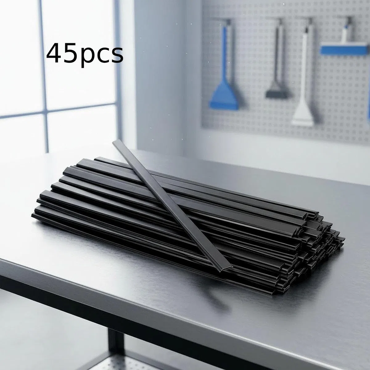 Clips de Fixation pour Liner de Piscine, Bandes de Verrouillage de Rechange à Verrouillage Ferme, Adaptés Aux Piscines Résidentielles, 45 Pièces