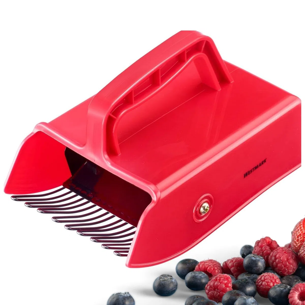 Westmark Cueilleur de Baies - Idéal pour Ramasser les Myrtilles et autres Baies Sauvages, pour le Jardin, sans Arêtes Vives, Manche Ergonomique - sans BPA