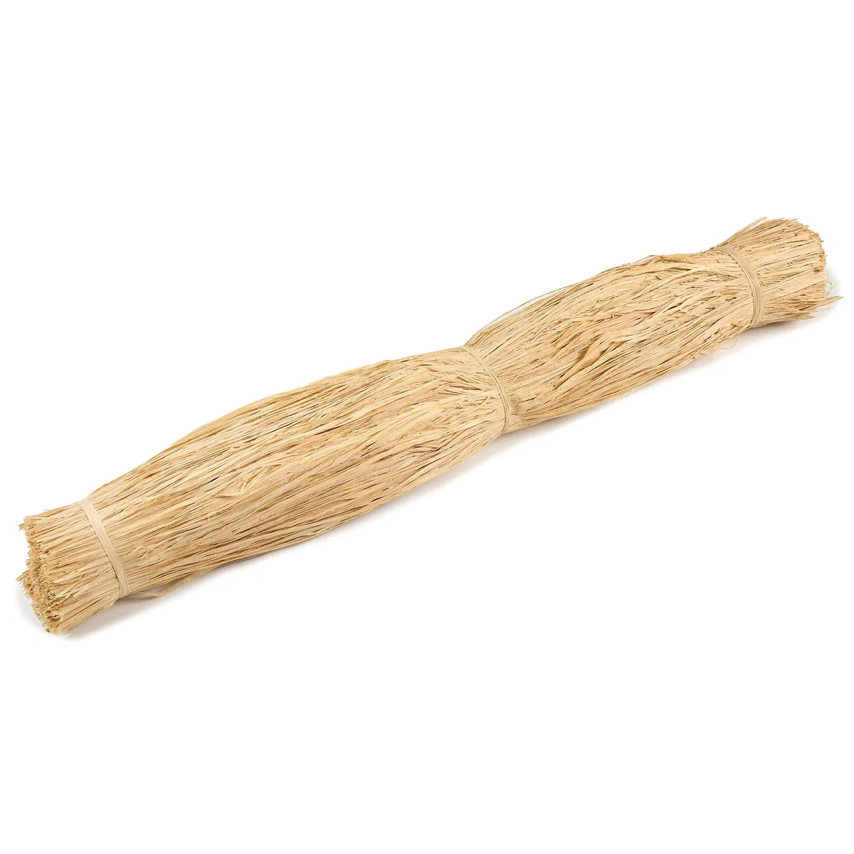 La Cordeline Raphia Naturel 90cm ± 2000 Liens coupés, Gaine 1kg