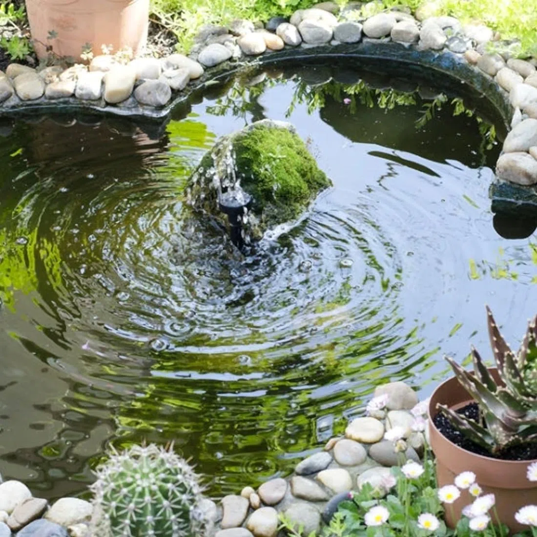 Bâche de bassin d'extérieur 6 x 10 m résistante aux UV - Matériau flexible facile à couper - Idéal pour les poissons et les canards - Jardins surélevés et installations d'eau
