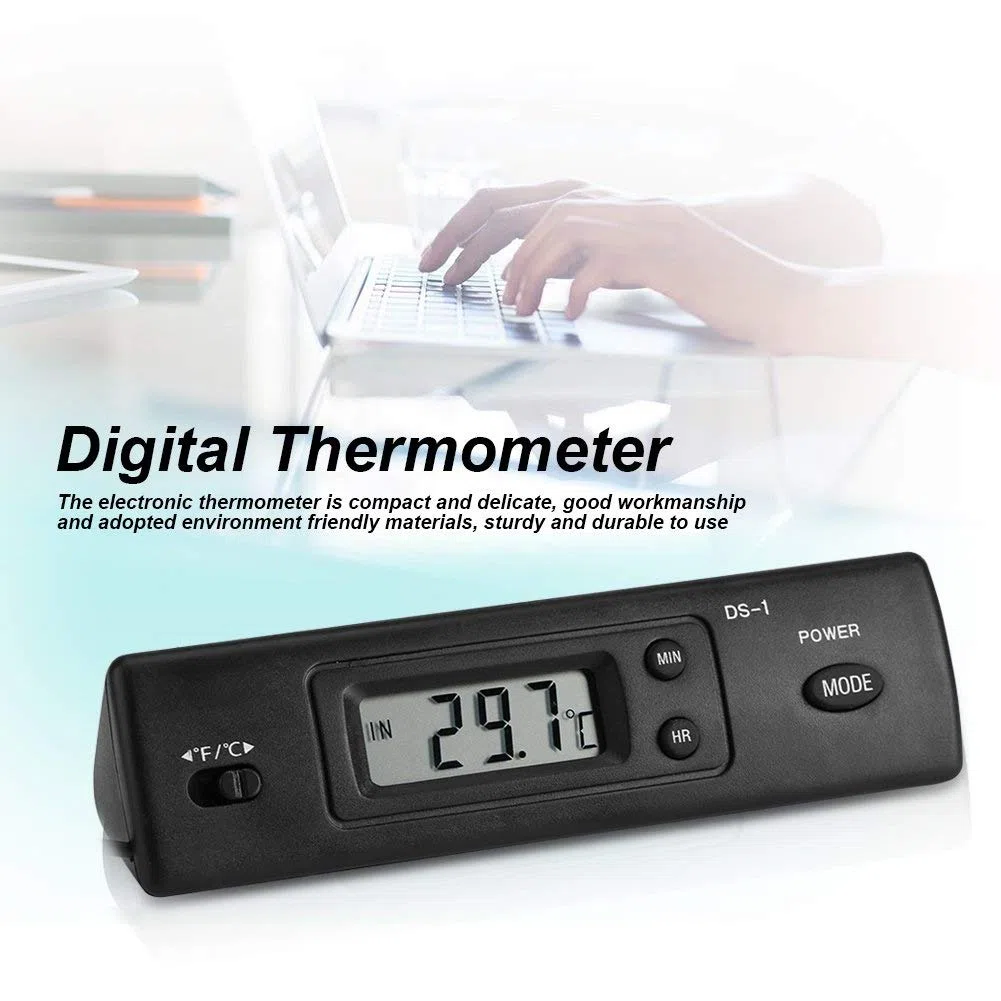 Mini thermomètre numérique testeur d'humidité hygromètre jauge température mètre moniteur avec