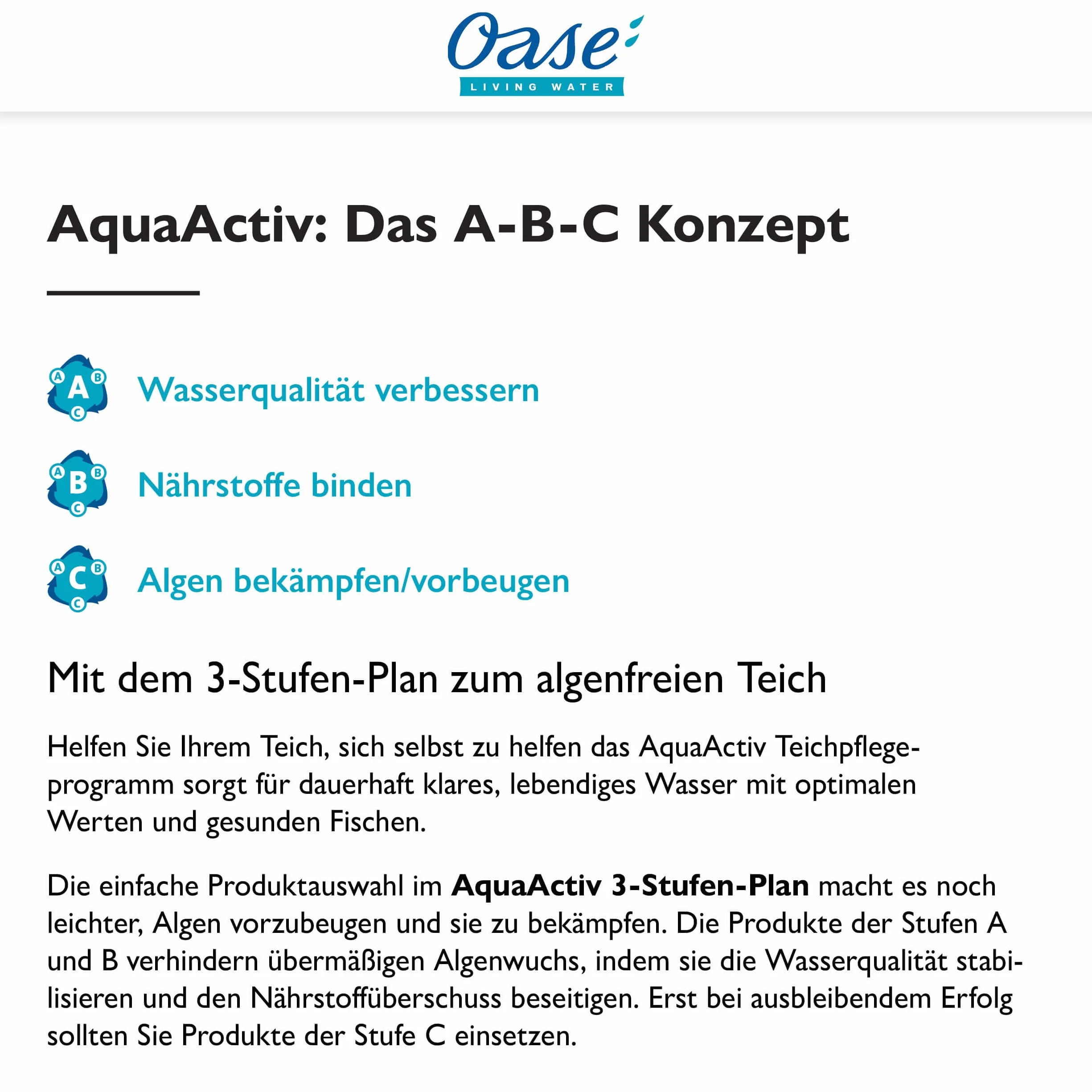Oase 50557 AquaActiv OptiPond pour Bassin 500 ML