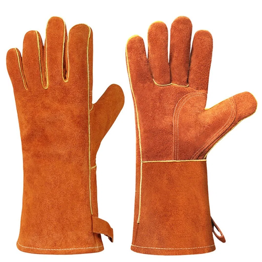 Gants de Barbecue Four résistant à la Chaleur Cuisine Cuisson Cuisson Gants de soudage Camping Grill Outils