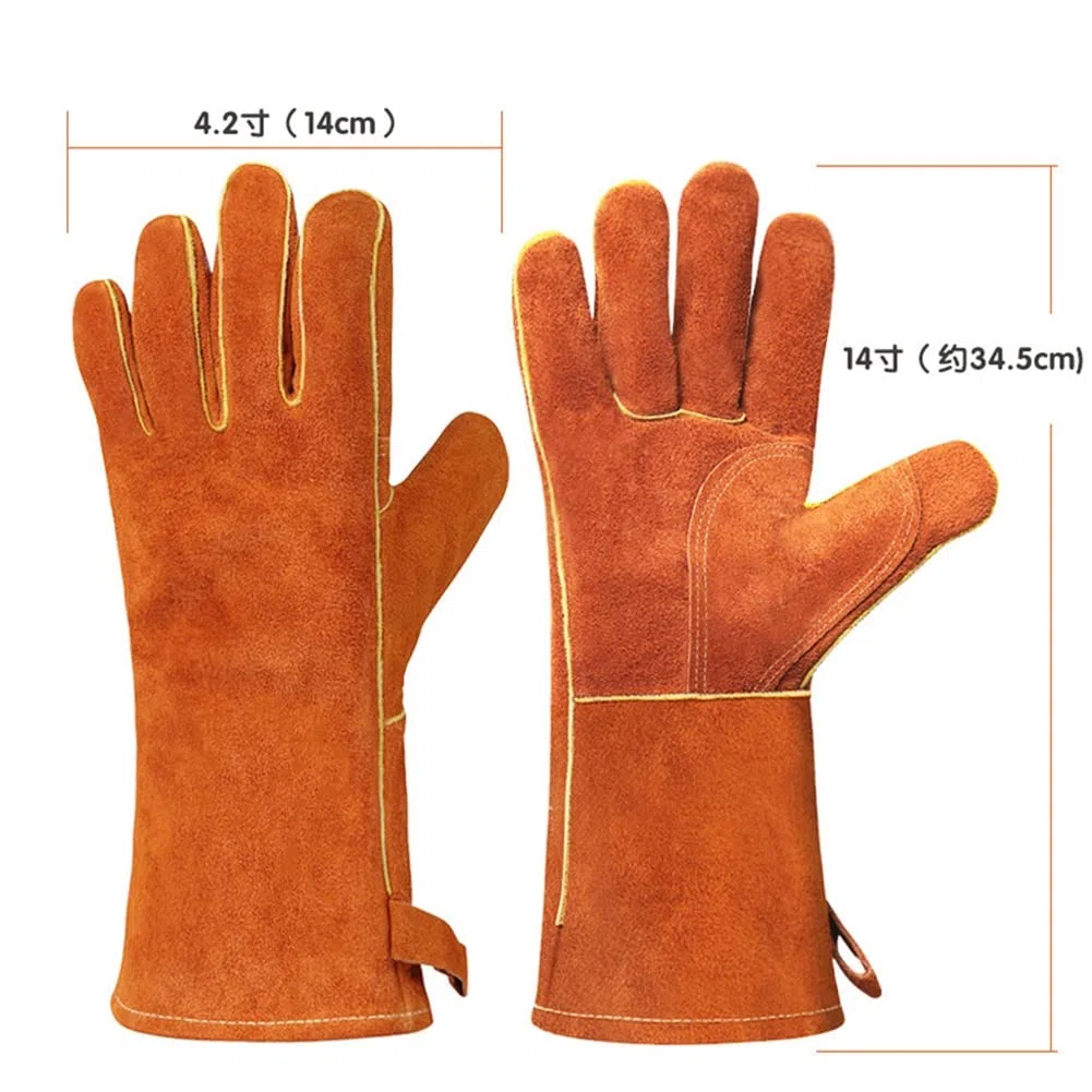 Gants de Barbecue Four résistant à la Chaleur Cuisine Cuisson Cuisson Gants de soudage Camping Grill Outils