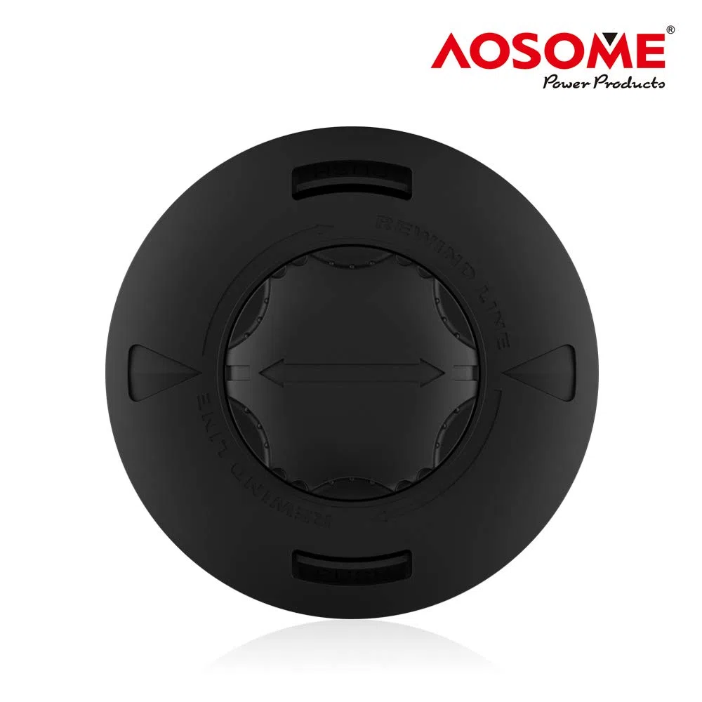 AOSOME Tête Débroussailleuse - Tete Debroussailleuse, Accessoire Professionnel pour Débroussailleuse Thermique à Essence