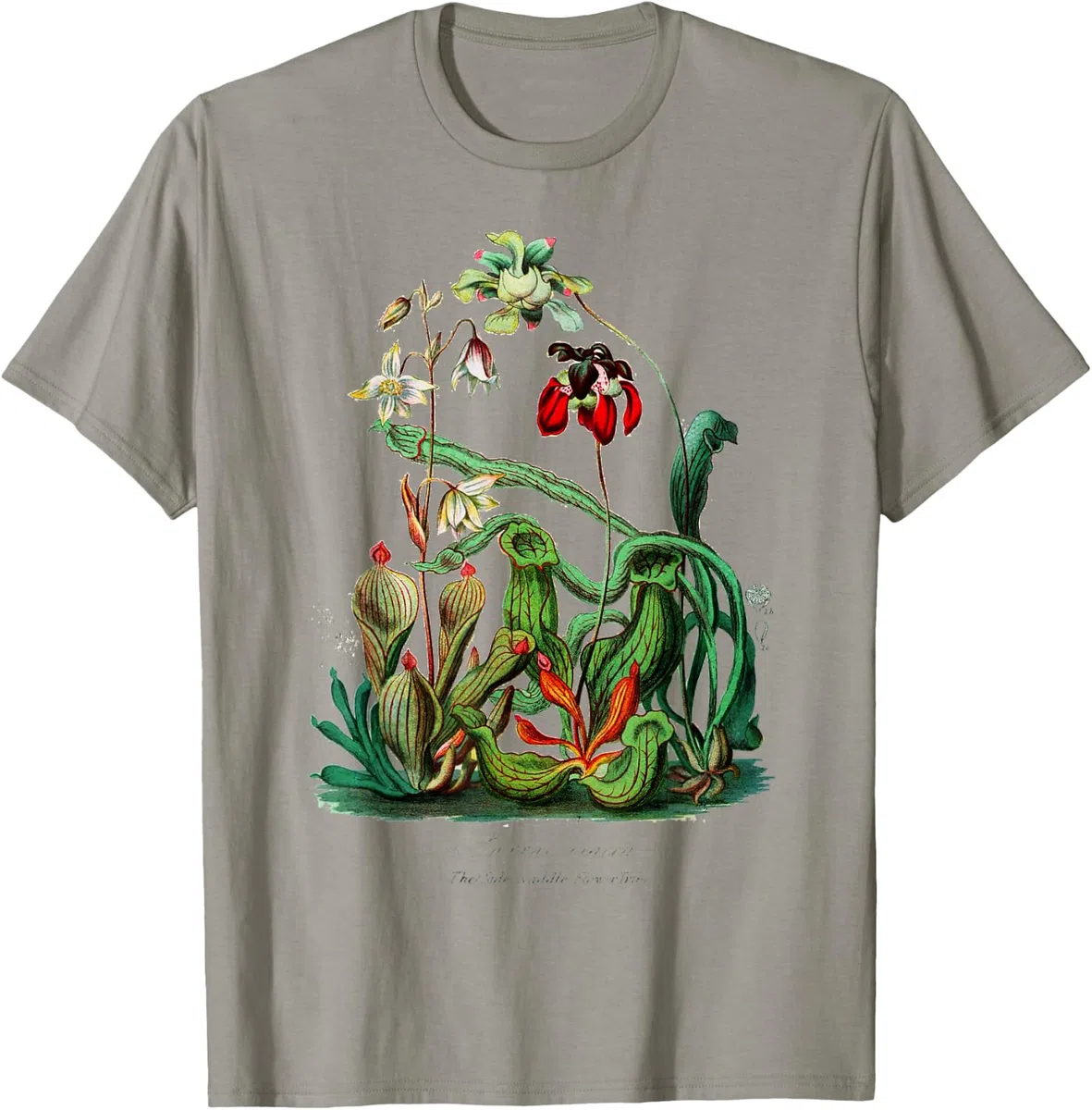 Plantes carnivores Vintage Sarracenia Botanical T-Shirt