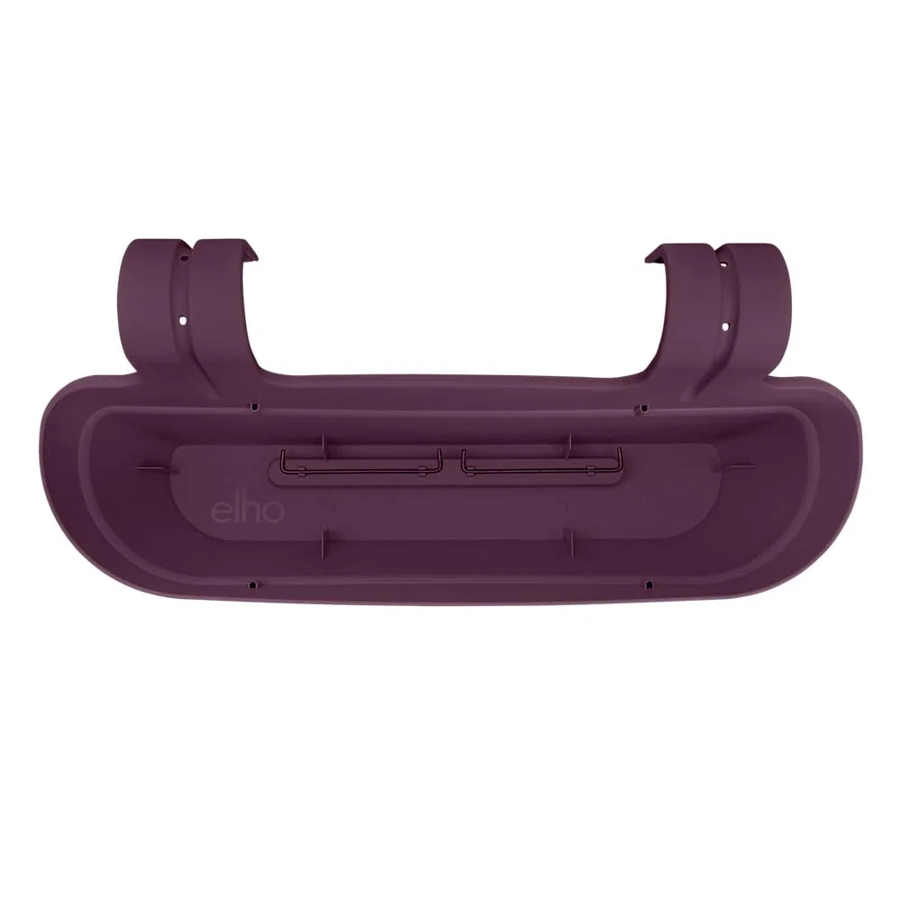 Elho Vibia Campana Easy Hanger XL 58 - Planteur pour Balcon & Extérieur - Plastique 100% Recyclé - L56 x B26.8 x H23.7 cm - Mauve Érable