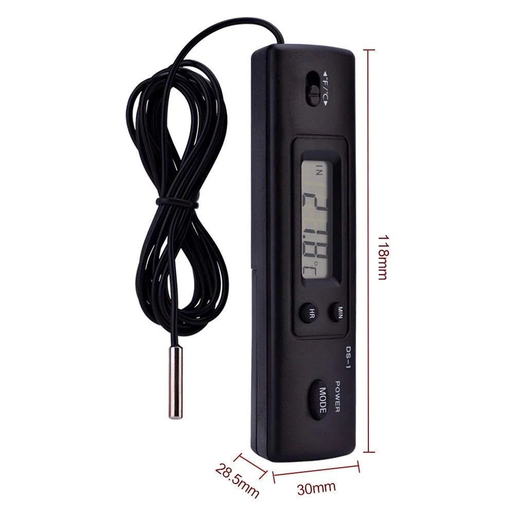 Mini thermomètre numérique testeur d'humidité hygromètre jauge température mètre moniteur avec